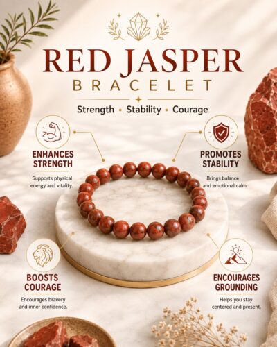 red-jusper-braslet Red Jasper Bracelet