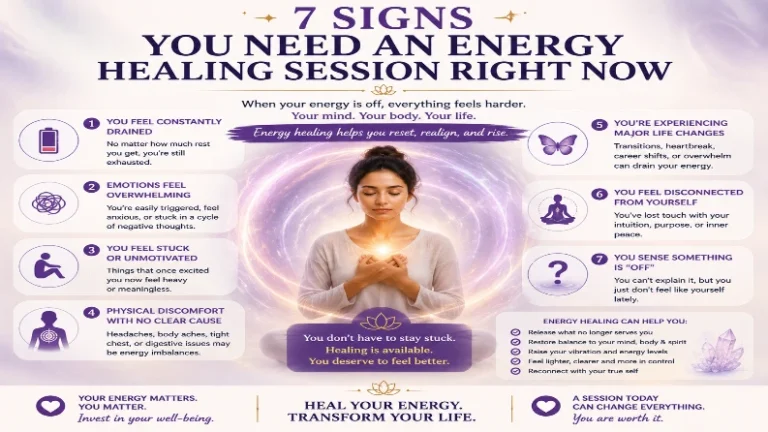 7 Signs You Need an Energy Healing Session Right Now