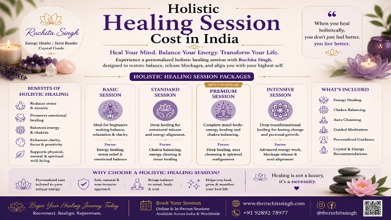 Holistic Healing Session Cost in India