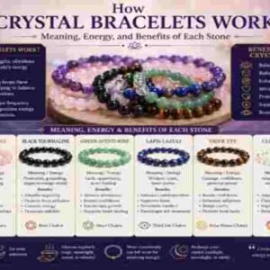 How Crystal Bracelets Work: Meaning, Energy, and Benefits of Each Stone