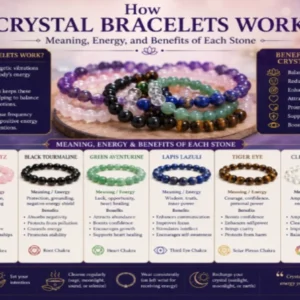 How Crystal Bracelets Work_ Meaning, Energy, and Benefits of Each Stone