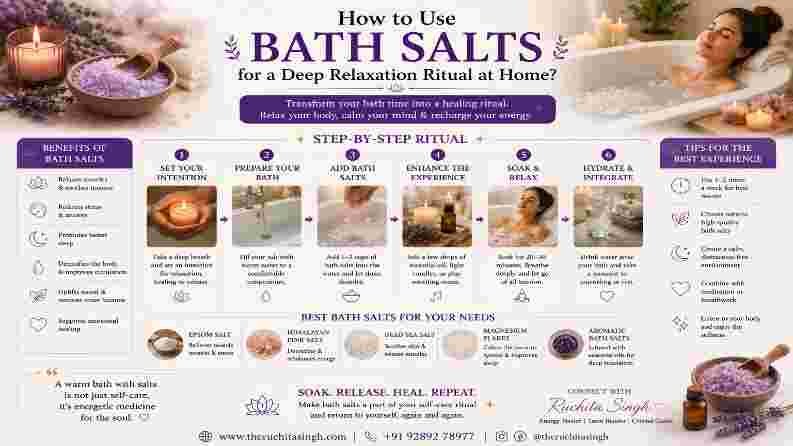 How to Use Bath Salts for a Deep Relaxation Ritual at Home?