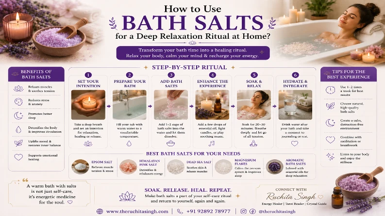 How to Use Bath Salts for a Deep Relaxation Ritual at Home?
