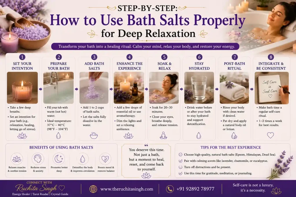 Step-by-Step: How to Use Bath Salts Properly for Deep Relaxation