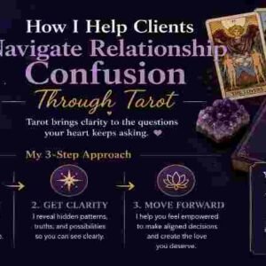 How I Help Clients Navigate Relationship Confusion Through Tarot