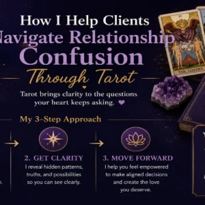 How I Help Clients Navigate Relationship Confusion Through Tarot