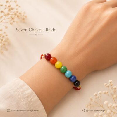 sevenchakrasrakhi (2) Seven Chakras Rakhi