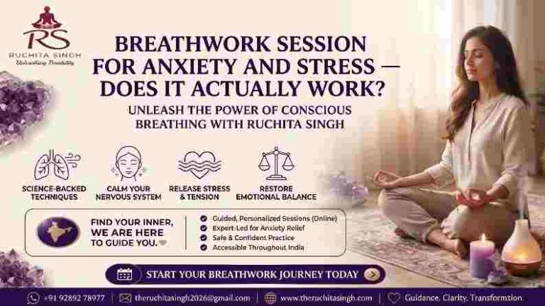 Breathwork Session for Anxiety and Stress — Does It Actually Work?