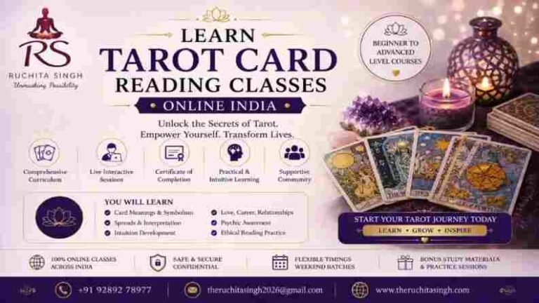 Learn Tarot Card Reading — Best Online Classes & Courses Across India
