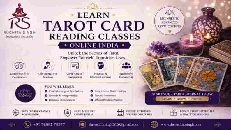 Learn Tarot Card Reading — Best Online Classes & Courses Across India