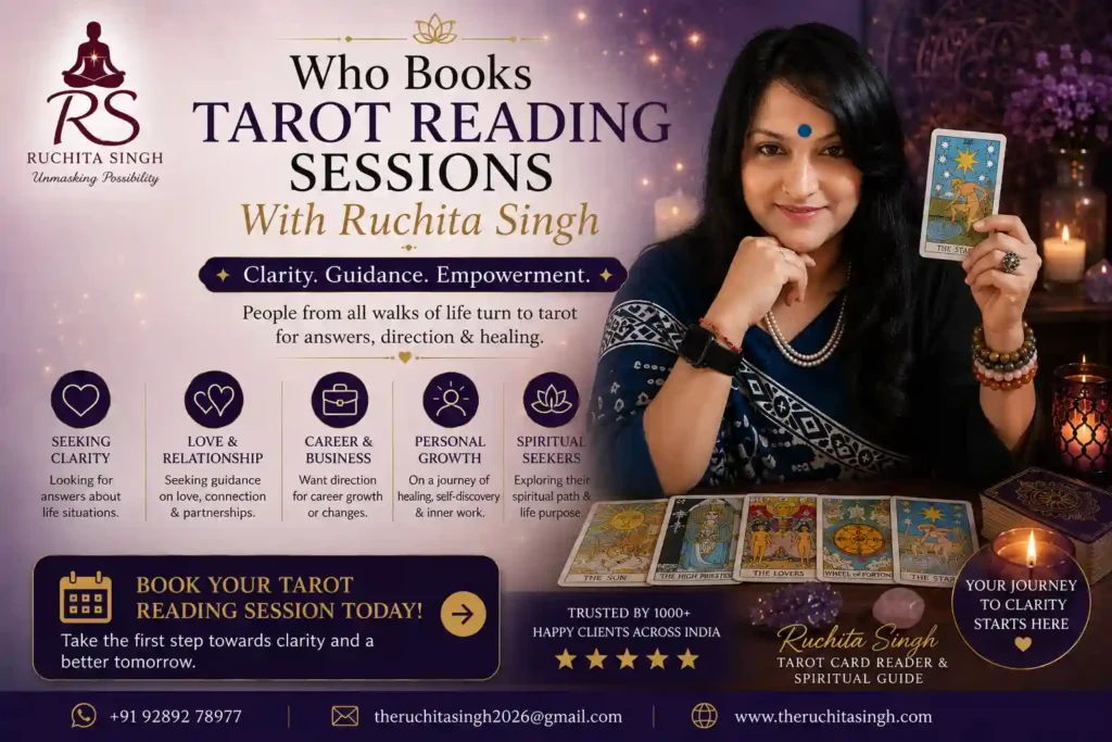 Who Books Tarot Reading Sessions With Ruchita Singh