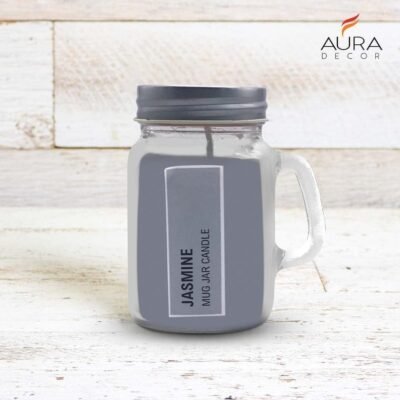 AuraLuxe Scented Mug Wax Candle – 6 Fragrance Variants