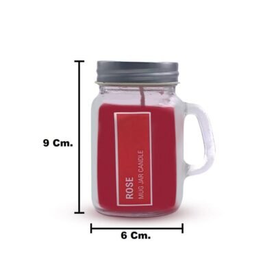 AuraLuxe Scented Mug Wax Candle – 6 Fragrance Variants