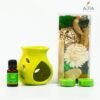 AuraLuxe Aroma Burner Gift Set – 3 Fragrance Variants