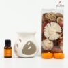 AuraLuxe Aroma Burner Gift Set – 3 Fragrance Variants