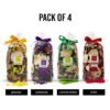 -O405HAEl_zTM-8dVYTB AuraLuxe 4 Pc Mix Fragrance Potpourri Set