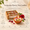file_000000003a2c82119d1a2f65055e42d2 AURALUXE TERRACOTTA FLOWER WAX Diya