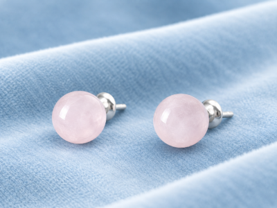 file_0000000078f082118257f1f6be74447a Rose Quartz Crystal Earrings | Love, Self-Care & Compassion